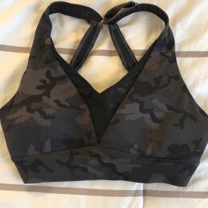 Zyia Forest Camo adjustable bra